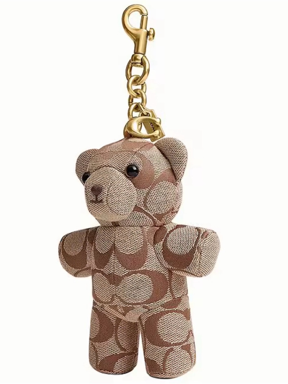 coach bear keychain